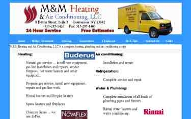 M&M Heating & Air Conditioning of Gouverneur