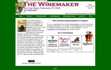 The Winemaker ... wine, beer and soda making supplies and equipment